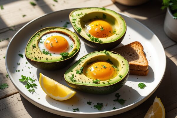 Telur Panggang Alpukat Sehat dan Lembut untuk Sarapan yang Menenangkan