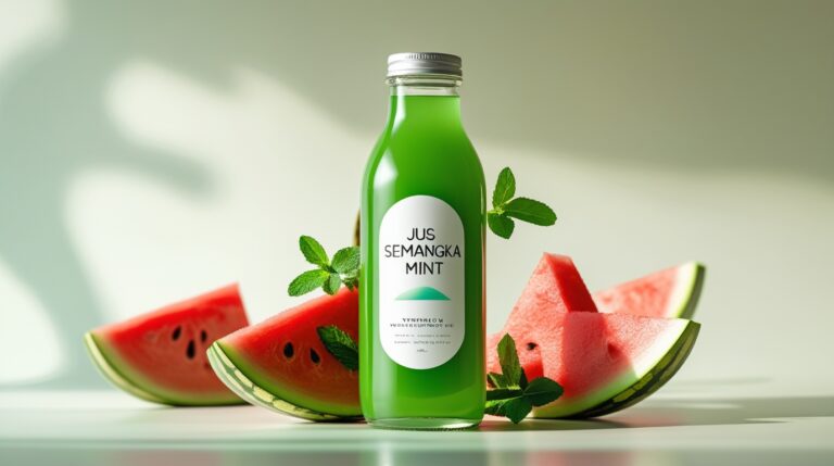 Jus Semangka Mint: Minuman Sehat Penyegar Tenggorokan yang Alami