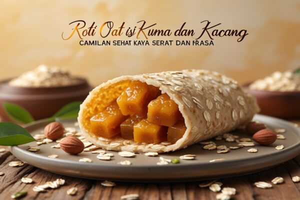Roti Oat Isi Kurma dan Kacang: Camilan Sehat Kaya Serat dan Rasa