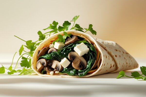 Wrap Sayur Panggang Keju Feta: Lezat, Sehat, dan Cocok untuk Semua