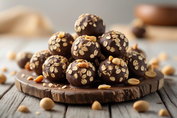 Bola-Bola Oat Coklat Kacang: Camilan Sehat dan Lezat Tanpa Rasa Bersalah