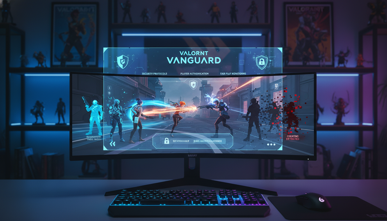 Vanguard Valorant gamer vs cheater